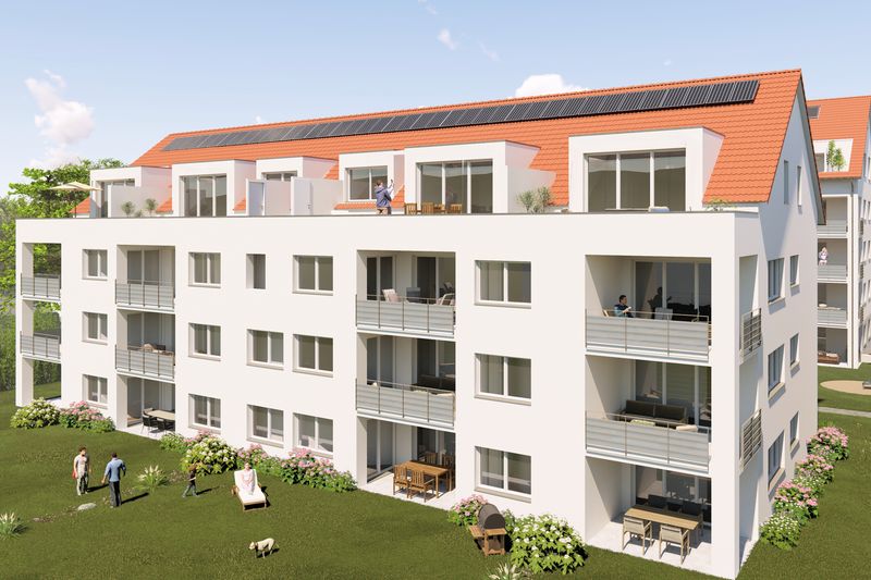 Lichtdurchflutete Neubauwohnung mit Balkon in Endingen Whg.212